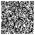 QR code with F B X contacts