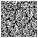 QR code with H & H Pools contacts