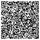 QR code with H A Leather contacts