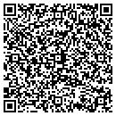 QR code with B & R Scenery contacts