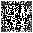 QR code with B & F Mfg contacts