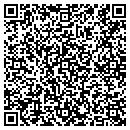 QR code with K & W Webbing Co contacts