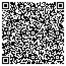 QR code with B & J Ice Co contacts
