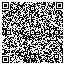 QR code with P R Repair contacts