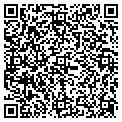 QR code with R & J contacts