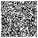 QR code with H & B Greenhouse contacts