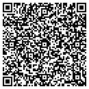 QR code with B & B's Lodging contacts