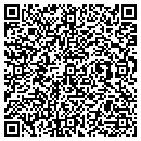 QR code with H&R Cleaning contacts