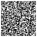 QR code with B & B Body Works contacts