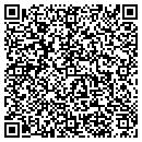 QR code with P M Gilchrist Inc contacts