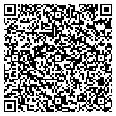 QR code with P & J Woodworking contacts
