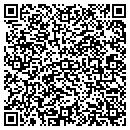 QR code with M V Knives contacts
