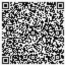 QR code with D & E Seamless Gutters Inc contacts