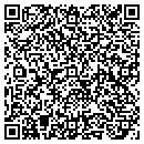 QR code with B&K Valet car wash contacts