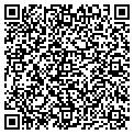 QR code with B K Roofing CO contacts