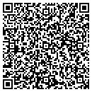QR code with H B Trucking contacts