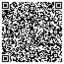 QR code with H & J Lawn Service contacts