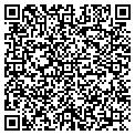QR code with K & B Janitorial contacts