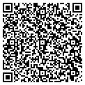 QR code with L A East contacts