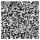 QR code with 3 Diamonds Flooring & Painting Inc contacts