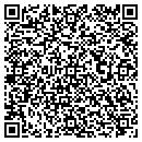 QR code with P B Learning Academy contacts