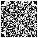 QR code with B & D Welding contacts