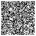 QR code with B & W Offset contacts