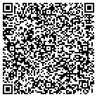 QR code with Hallandale Printing contacts