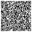 QR code with C & B Uniforms contacts