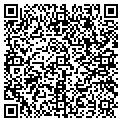 QR code with B & F Advertising contacts