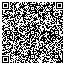QR code with B & H Tours contacts