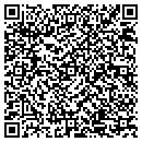 QR code with N E B Dogs contacts