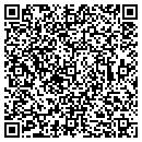 QR code with V&E's Burgers And More contacts