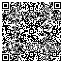 QR code with B & J Mowing Inc contacts