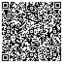 QR code with V & T Pizza contacts