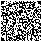 QR code with H & H Contracting Service contacts
