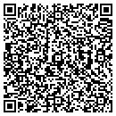 QR code with P F Antiques contacts