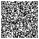 QR code with B R Derfel contacts