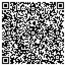 QR code with T & E Timber contacts