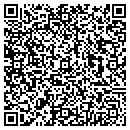 QR code with B & C Paving contacts