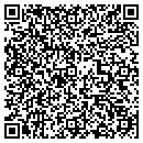 QR code with B & A Nursery contacts