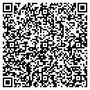 QR code with P Demarinis contacts