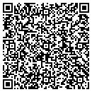 QR code with H B C Art contacts