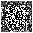 QR code with E & Z Shines Inc contacts