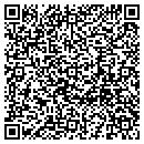 QR code with 3-D Shine contacts
