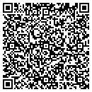 QR code with H & H Caretaking contacts