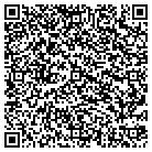 QR code with B & G Heated Mini Storage contacts