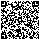 QR code with H & V Heavy Equipment Inc contacts