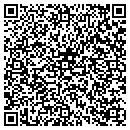 QR code with R & J Towing contacts