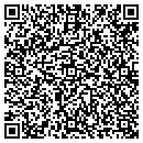QR code with K & G Developing contacts